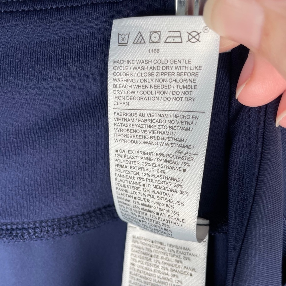 Athleta Fairway High Rise Golf Pants Women's Size 16T in Navy Blue Retail $129 - Picture 10 of 13